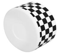 Housse de Protection en Silicone pour Fond de Bouteille, Petit Modèle | Motif Quadrillé, pour Gobelet et Mug, Réduit le Bruit au Bureau, Aide à Éviter les Marques