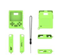Housse de Protection en Silicone pour Gkd Pixel 2 Cas Simple de Couleur Unie Coque Souple Anti-Rayures Peau Ergonomique Résistant aux Chocs Manchon de Protection Boîtier avec lanière (Vert)