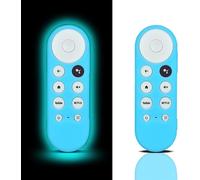Housse De Protection En Silicone Pour Google Tv Glow In The Dark Télécommande Pour Google Tv Hd 2022/4K 2020 Télécommande Vocale Smart Tv (Bleu Lumineux) - ¿2 Pièces)[REM5262471]