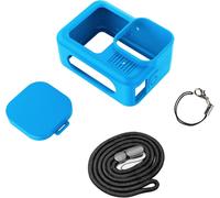 Housse De Protection En Silicone Pour Gopro Hero 13 Black Avec Bouchons D'Objectif, Corde De 40 Cm De Long Et Cordon Pour Kit D'Accessoires De Caméra D'Action (Bleu[ZHA5220001]4083]