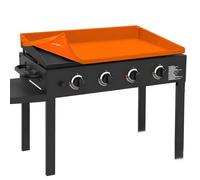 Housse de protection en silicone pour grille de cuisson - Couverture complète - Couverture de barbecue plate - Tapis de protection de qualité alimentaire