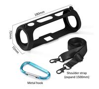 Housse de protection en silicone pour haut-parleur Bluetooth sans fil JBL FLIP ESSENTIAL 2