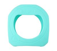 Housse de protection en silicone pour haut-parleur JBL Clip3 - 10,3 x 10,2 x 4,5 cm - Résistant aux chocs, à l'eau - Accessoire audio portable pour l'extérieur (vert)