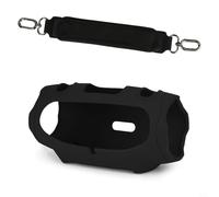 Housse de protection en silicone pour haut-parleur JBL Xtreme 4, étanche à la poussière et aux chocs avec bandoulière pour les voyages en plein air, design ajusté en noir