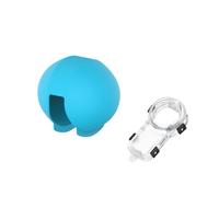 Housse de protection en silicone pour Insta360 X5 Original Dive Case - Design invisible - Disponible en noir, rouge, bleu ciel et blanc (bleu)