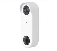 Housse de Protection en Silicone pour la Sonnette vidéo Arlo Essential Utilisation intérieure et extérieure,Housse de Protection en Silicone résistante aux intempéries pour la Sonnette vidéo Arlo