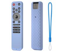 Housse de Protection en Silicone pour LG MR25GA Magic Housse de Protection pour télécommande Smart TV Housse Souple antidérapante, Anti-Perte et Anti-poussière avec Cordon (Bleu Fluorescent)