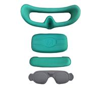 Housse de protection en silicone pour lunettes - 3 coussinets en mousse souple - Accessoires pour la peau - Support de tête amélioré