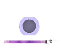 Housse de protection en silicone pour machine virtuelle TakaraTomy Punyurunzu Punisutaru avec design ultra fin et texture douce pour une manipulation confortable Violet