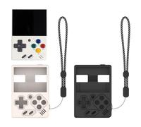 Housse de protection en silicone pour Miyoo Mini V4 Gaming Console, Housse de protection en silicone souple anti-rayures et anti-chutes pour Miyoo Mini V4 Gaming Accessories (Blanc)