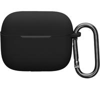 Housse De Protection En Silicone Pour Oppo Enco Air 4i - Antidérapante & Anti-Choc Avec Porte-Clés - Noir