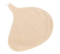 Housse de Protection en Silicone pour Prothèses Mammaires, Coutures Raffinées pour Prothèse de Mastectomie pour Femmes, Sac de Protection en Coton Doux pour Faux Seins (Droit)