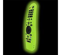 Housse de Protection en Silicone pour télécommande de télévision pour LG AN-MR600 AN-MR650A, étui de Protection de la télécommande de la télévision Intelligente, avec Cordon de Serrage (Vert)