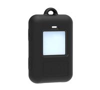 Housse de protection en silicone pour télécommande étanche pour Insta360 X2/X3/RS GPS Housse de protection anti-poussière et anti-chute Accessoires de protection pour caméras de sport (Black)