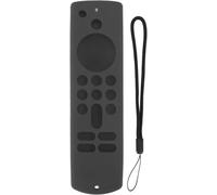Housse De Protection en Silicone pour Télécommande Fire TV Stick, étui De Protection Antidérapant en Silicone avec Lanière 3ème Génération(Bleu)