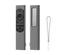 Housse de protection en silicone pour télécommande Samsung BN59-01480D/1432A/1455A/1385A - Antichoc et anti-poussière - Gris