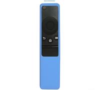 Housse de protection en silicone pour télécommande Samsung BN59 - Résistante aux chocs - Lavable - Antidérapante - Accessoires TV - Bleu clair