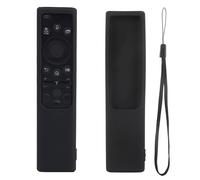 Housse de Protection en Silicone pour Télécommande Samsung Q7F/Q8/Q9,Coque Anti-Choc et Anti-Rayures, Compatible avec Modèles BN59-01311G/BN59-01311B/BN59-01265A/BN59-01358B TM1990C (Noir)