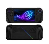 Housse de protection en silicone souple console portable pour ASUS ROG Ally X Anti-chocs Anti-rayures Anti-poussière Housse de protection pour accessoire de jeu ROG Ally X (Noir)