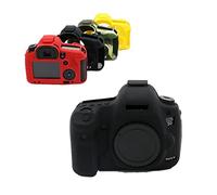 Housse de protection en silicone souple pour appareil photo numérique Canon EOS 5D Mark III Noir, Noir , Étui pour appareil photo