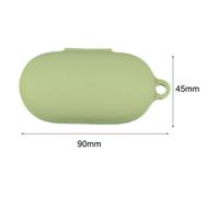 Housse de protection en Silicone souple pour écouteurs, antichoc, compatible Bluetooth, pour OnePlus Buds Z2-Vert clair