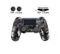 Housse de protection en silicone souple pour manette Sony Playstation 4 PS4, camouflage 11-DATA FROG
