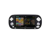 Housse de Protection en Silicone Souple pour Trimui Smart Pro Console de Jeux Etui de Protection Anti-Rayures et antidérapant Manchette de Protection Peau protectrice Souple Accessoires (Noir)