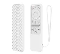 Housse de Protection en Silicone télécommande pour Samsung BP59-00149, Housse de Protection en Silicone pour télécommande de télévision Intelligente (Blanc)