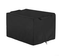 Housse de protection en tissu Oxford 210D, imperméable et anti-poussière, avec cordon de serrage réglable pour un maintien sûr et poignée de transport centrale (noir)