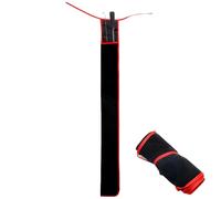 Housse de protection en tissu velours épais pour canne à pêche - pour outil de lancer, intérieur et extérieur, étang, lac, bateau, terrasse, kayak, Cadre simple 120 cm, Refer to description, Unisexe