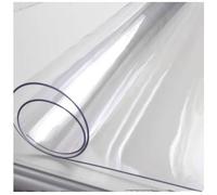 Housse de Protection épaisse et Transparente en PVC, rectangulaire et imperméable, pour Table à Manger, terrasse, Table Basse, Bureau.1.5mm,40x60cm/16x24in