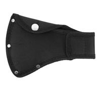 Housse de Protection Épaisse Noir pour Lame de Hache, en Nylon | Boutons-pression, Surface Lisse au Toucher, pour Tête de Hache, Accès Rapide, Usage Extérieur