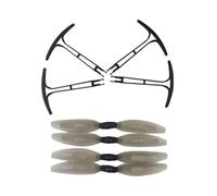 Housse de Protection et pales d'hélice for Drone Pliable Syma HS175 D65 X500 X30 Z6, pièces de Rechange
