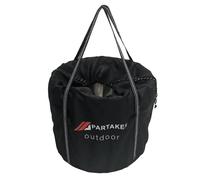 Housse de protection et sac de transport pour foyer portable comme réchaud Solo Yukon, foyer rond, accessoires pour camping en plein air (68,6 cm rond)