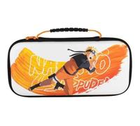 Housse de protection et transport - KONIX - Naruto Shippuden Nintendo Switch 2 - Rangement accessoires - Motif Naruto - Blanc