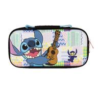 Housse de protection et transport - Rangement accessoires et 8 jeux - Motif Stitch Guitare pour Nintendo Switch 2