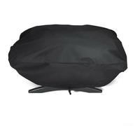 Housse de protection étanche pour barbecue Weber Q1000 Q2000 Q2000 série portable, conçue avec des sangles réglables pour un ajustement serré et sécurisé (420D69 x 46 x 33 cm)