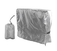 Housse de protection étanche pour chariot de boissons d'extérieur durable avec cordon de serrage pour camion réfrigéré à pousser à la main, jardin, terrasse, balcon 86 x 48 x 79 cm (Grise)