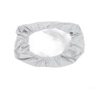Housse de protection étanche pour écrans de 21 à 27 pouces, pour vitrine en nylon avec écran anti-poussière, ordinateur de déversement pour ordinateur de bureau, usage domestique (68,6 cm, argenté)