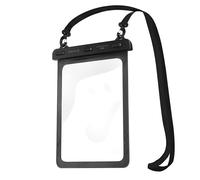 Swissten Housse de protection étanche universelle avec dragonne Transparent