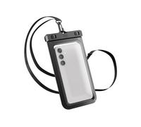 Housse de protection étanche universelle avec dragonne Transparent