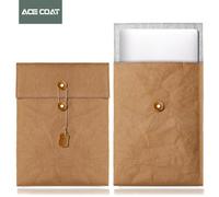 housse de protection , étui pour ordinateur portable, Matebook, sac en papier Kraft lavable, accessoires pour ordinateur portable - For Nouveau Mac Pro 16 A2141 - Kaki Vert