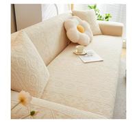 Housse de Protection Extensible et Lavable pour canapé 1 à 5 Places, en Velours Chaud, idéale pour Le Salon (Convient aux canapés d'angle et en L)(Style 3,3 Seat 190-230cm)