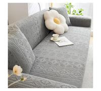 Housse de Protection Extensible et Lavable pour canapé 1 à 5 Places, en Velours Chaud, idéale pour Le Salon (Convient aux canapés d'angle et en L)(Style 2,3 Seat 190-230cm)