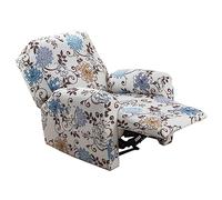 Housse De Protection Extensible for Fauteuil Inclinable en Jacquard avec Pochette Rangement(3)