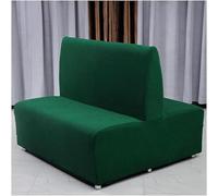 Housse de protection extensible pour canapé sans accoudoirs, base élastique, double face, idéale pour les hôtels et bars (C)