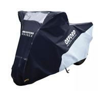 Housse de protection extérieur OXFORD Rainex noir/argent - moto / scooter - M