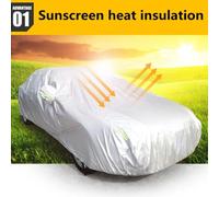 Housse de Protection extérieure pour voiture, couverture de neige extérieure complète, pare-soleil, anti-poussière, universelle pour berline Hatchback SUV
