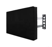 Housse de protection fiable pour TV d'extérieur toute l'année imperméable et anti-poussière avec coutures renforcées, tissu Oxford 210D et poche de rangement à distance (46-48 °C)