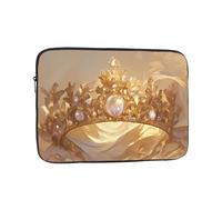 Housse de protection fine pour ordinateur portable 13" avec motif couronne de joyau